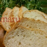 減塩対応☆HB生地で中力粉の簡単♡フランスパン♡